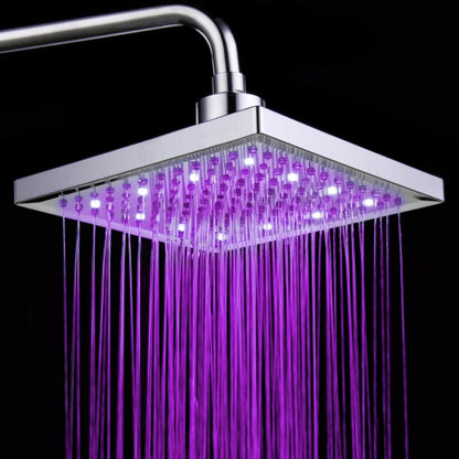 8" LED Shower without Batteries (CJ) 