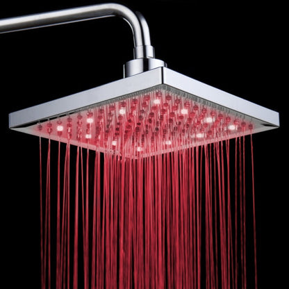 8" LED Shower without Batteries (CJ) 