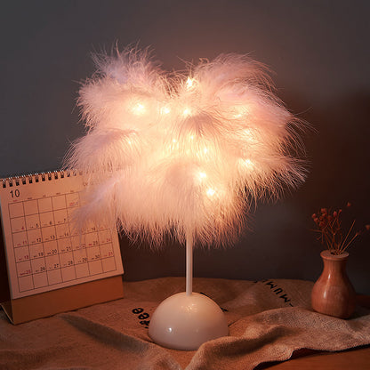 Creative Feather Lamp 