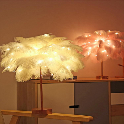 Creative Feather Lamp 