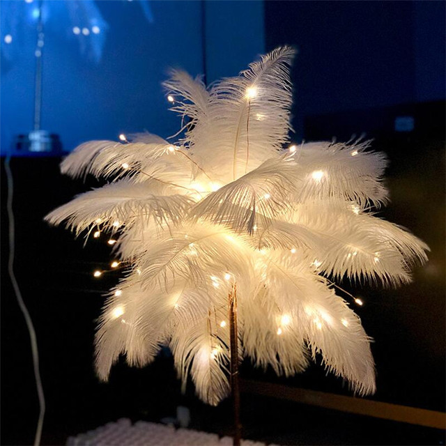 Creative Feather Lamp 